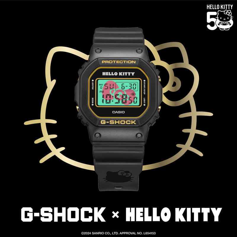 Đồng hồ pin G-Shock 5600 Series DW-5600KT24-1JR