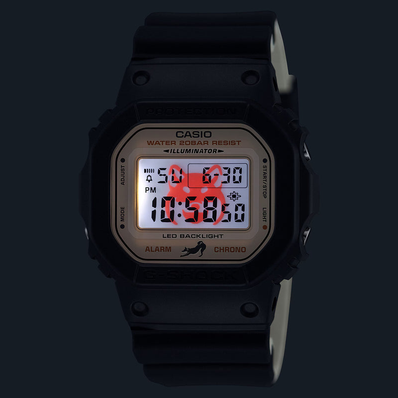 Đồng hồ pin G-Shock 5600 Series DW-5600SHB-1JR