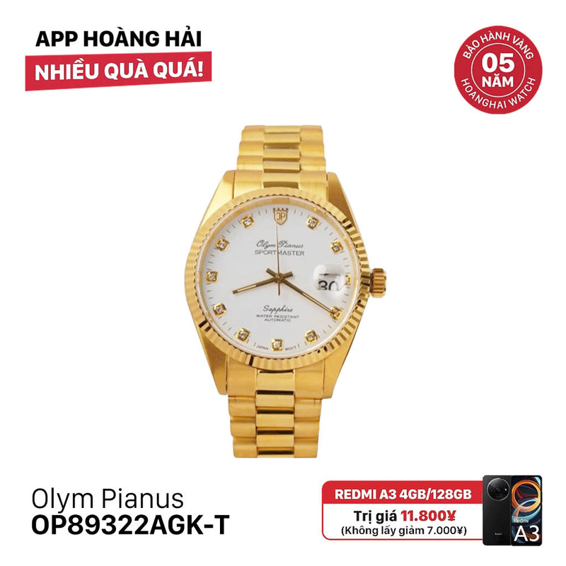 Đồng hồ cơ Olym Pianus OP89322AGK-T (Hàng trưng bày)