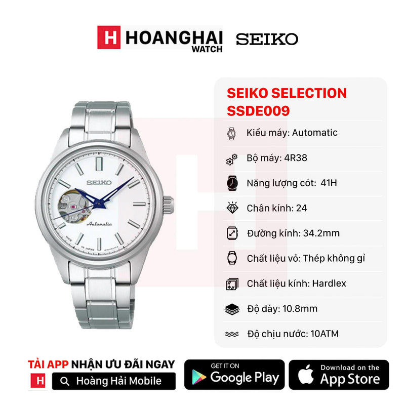 Đồng hồ cơ Seiko Selection Lady Mechanical SSDE009