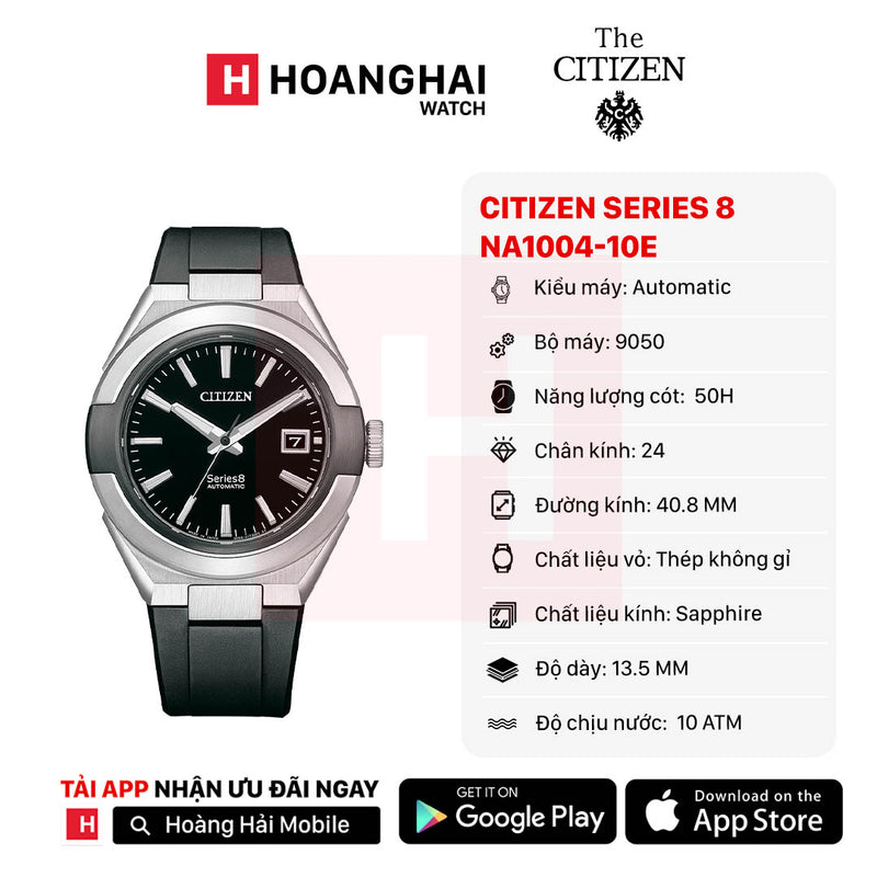 Đồng hồ cơ Citizen Series 8 NA1004-10E (Nhận order)