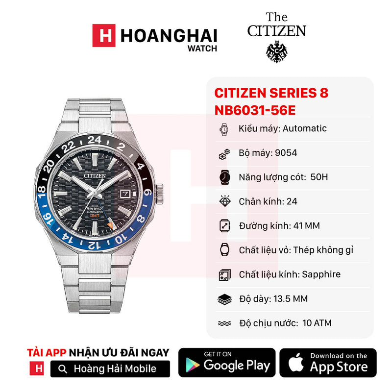 Đồng hồ cơ Citizen Series 8 NB6031-56E (Nhận order)