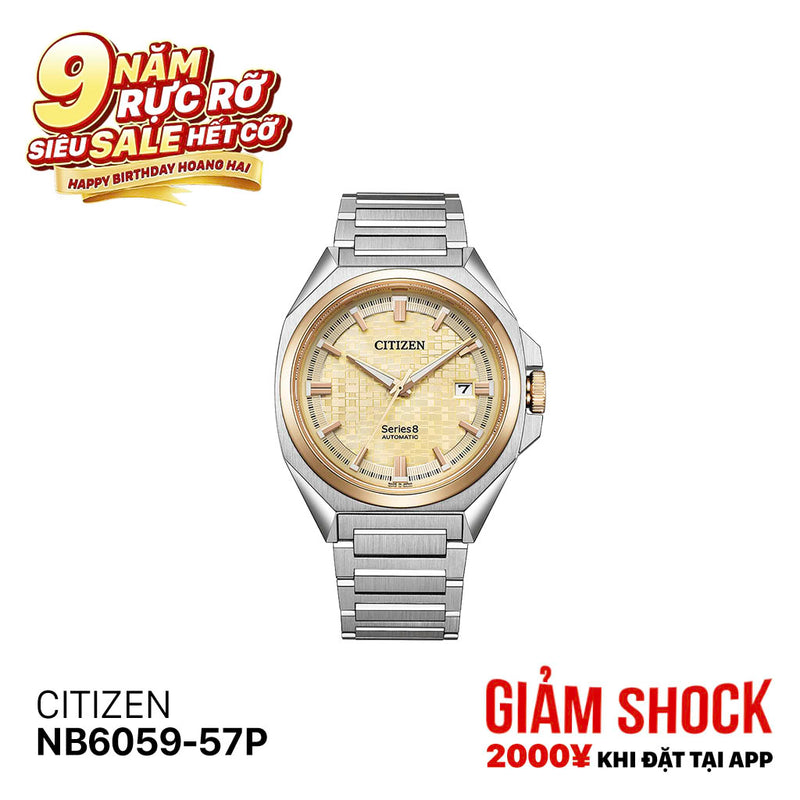 Đồng hồ cơ Citizen Series 8 NB6059-57P (Nhận order)