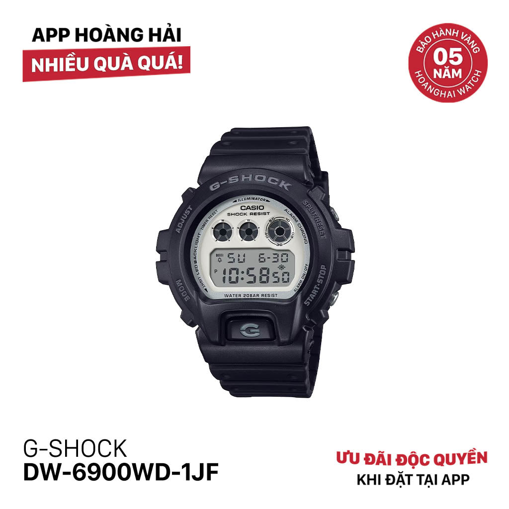 Đồng hồ pin G-SHOCK 6900 Series DW-6900WD-1JF