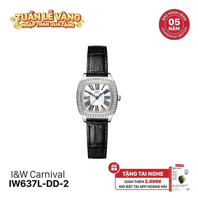 Đồng hồ pin nữ I&W Carnival IW637L-DD-2