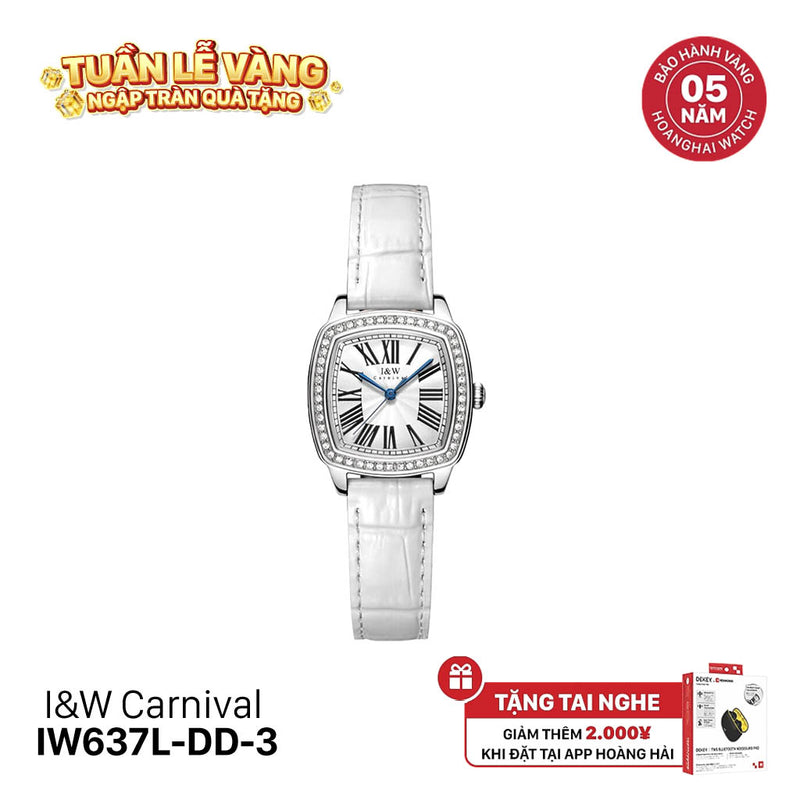 Đồng hồ pin nữ I&W Carnival IW637L-DD-3