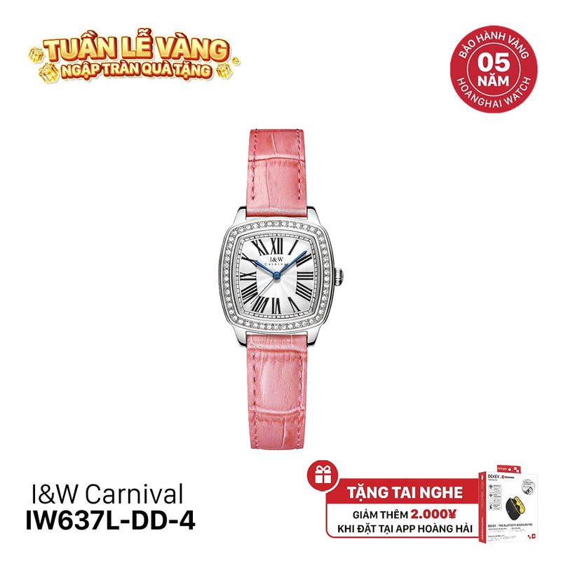Đồng hồ pin nữ I&W Carnival IW637L-DD-4