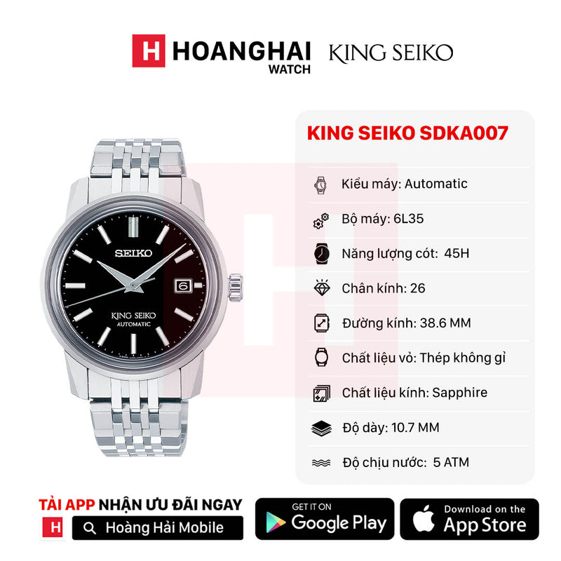 Đồng hồ cơ King Seiko SDKA007 (Nhận order)