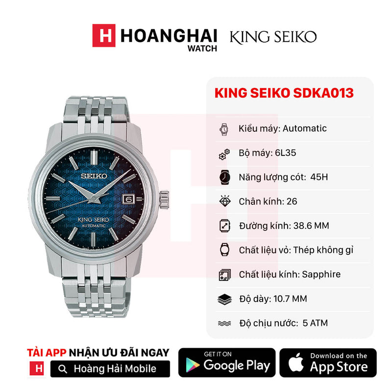 Đồng hồ cơ King Seiko SDKA013 (Nhận order)