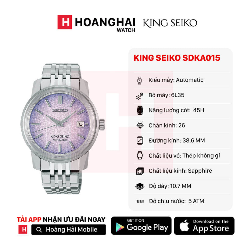 Đồng hồ cơ King Seiko SDKA015 (Nhận order)