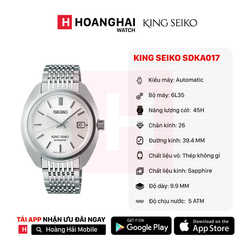 Đồng hồ cơ King Seiko SDKA017 (Nhận order)