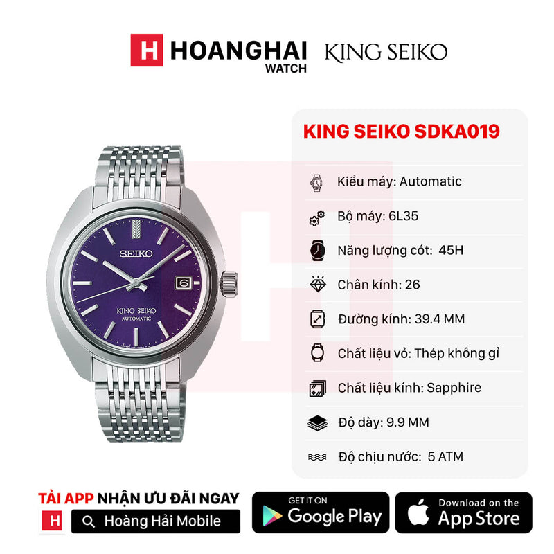 Đồng hồ cơ King Seiko SDKA019 (Nhận order)