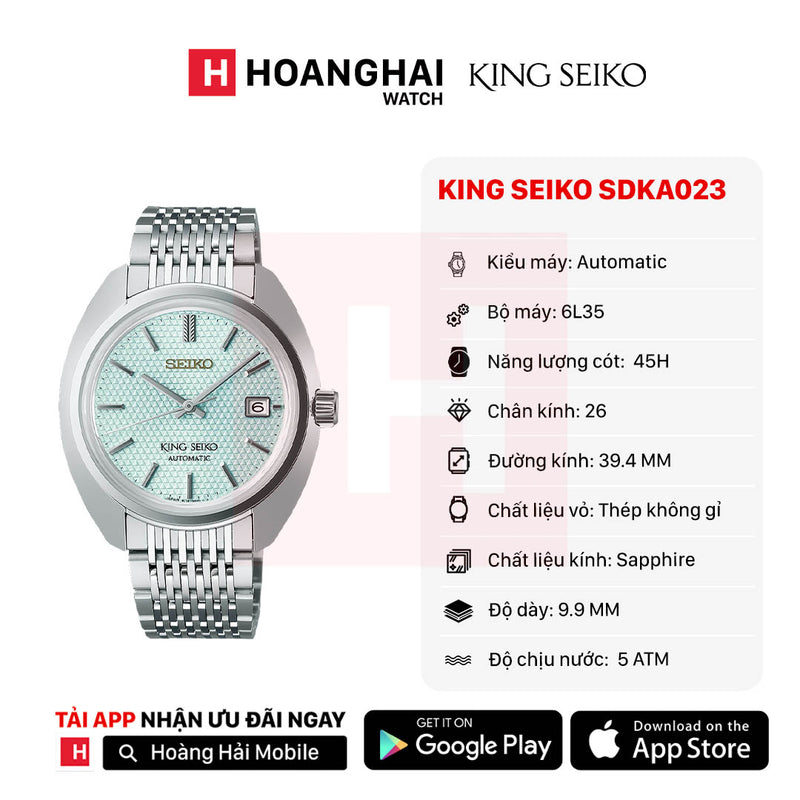 Đồng hồ cơ King Seiko SDKA023 (Nhận order)