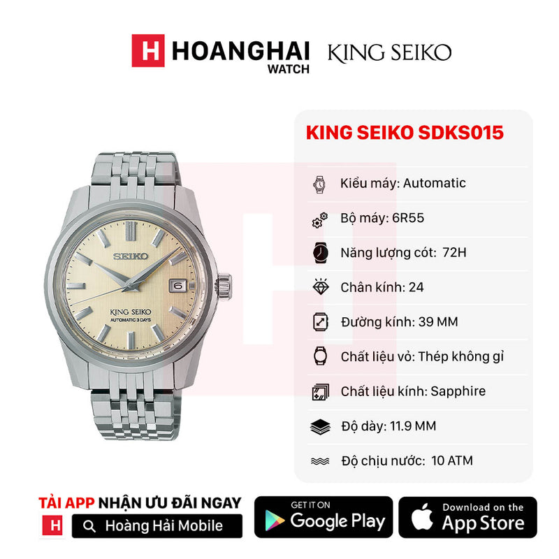 Đồng hồ cơ King Seiko SDKS015 (Nhận order)