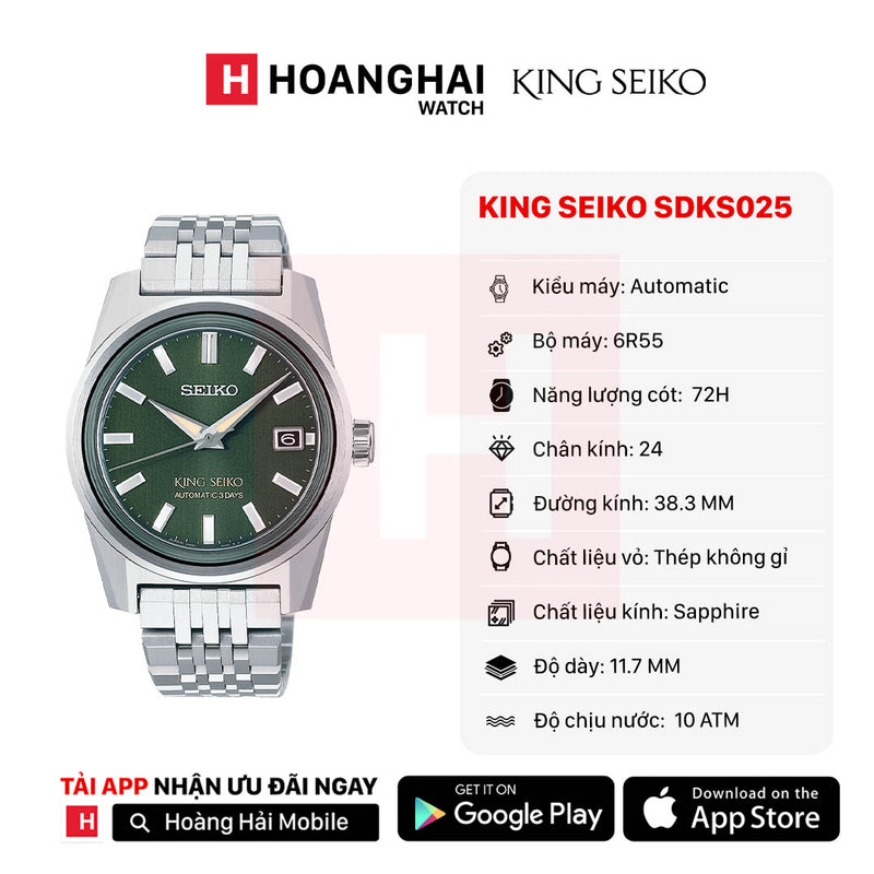 Đồng hồ cơ King Seiko SDKS025 (Nhận order)