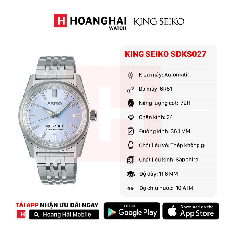 Đồng hồ cơ King Seiko SDKS027 (Nhận order)