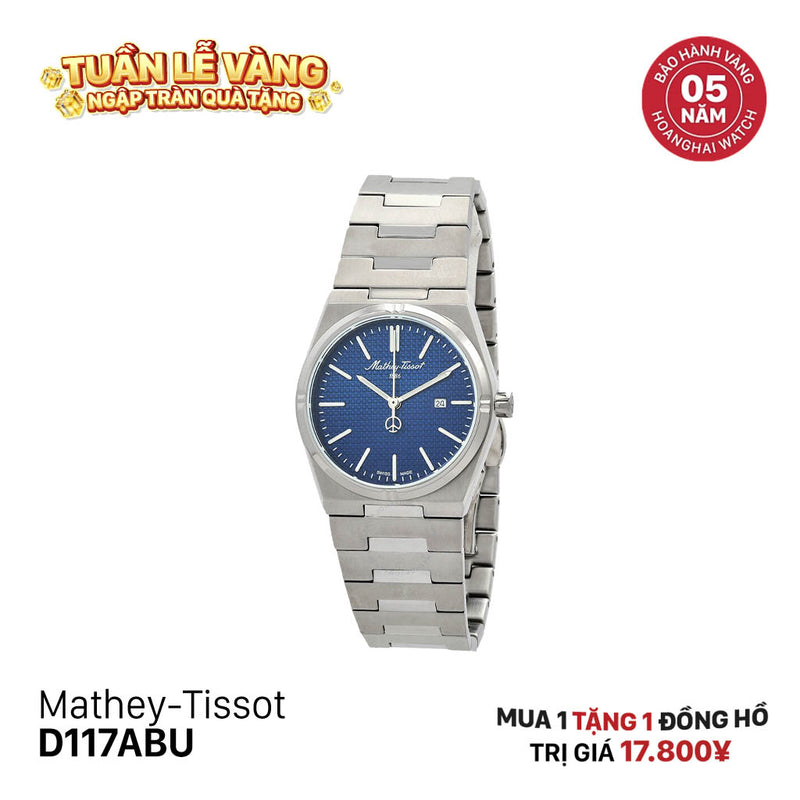Đồng hồ pin nữ Mathey-Tissot D117ABU - Hàng trưng bày