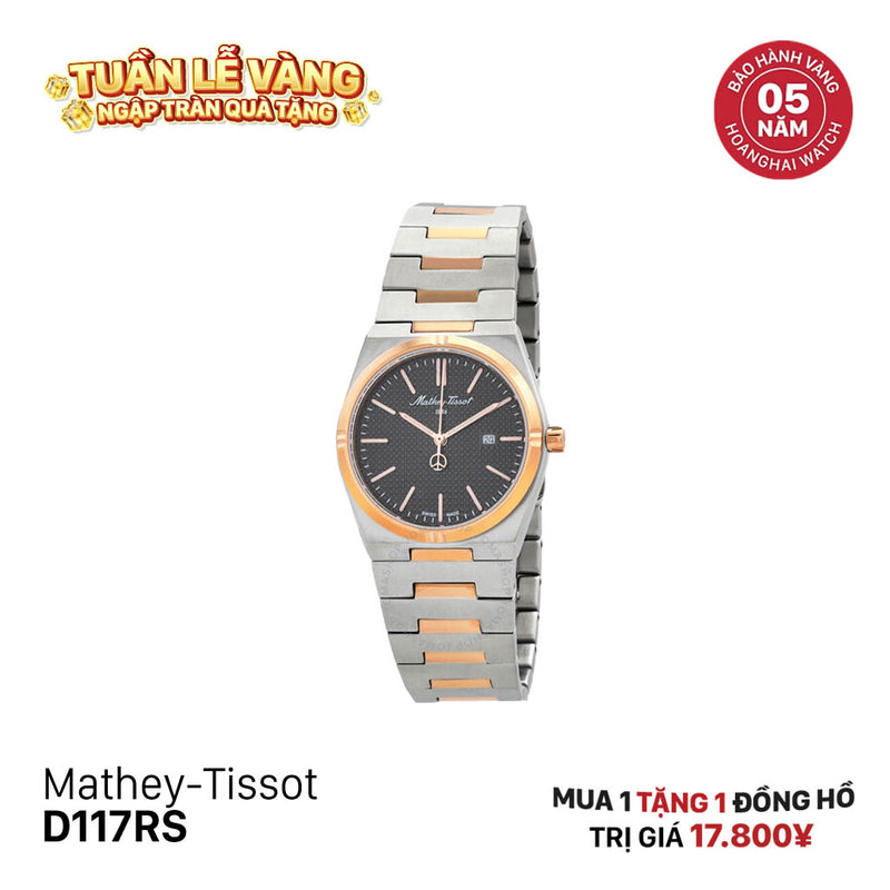 Đồng hồ pin nữ Mathey-Tissot D117RS - Hàng trưng bày