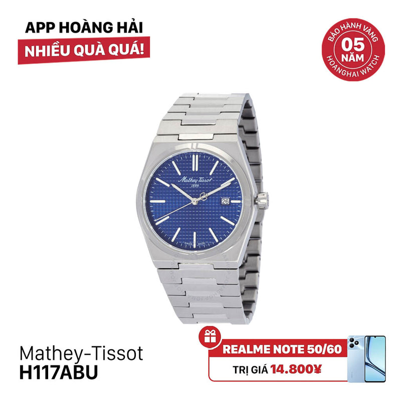 Đồng hồ pin Mathey-Tissot H117ABU - Hàng trưng bày