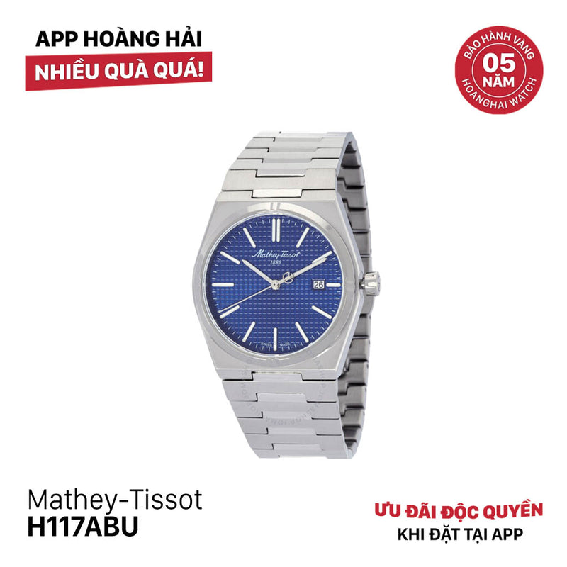 Đồng hồ pin Mathey-Tissot H117ABU - Hàng trưng bày