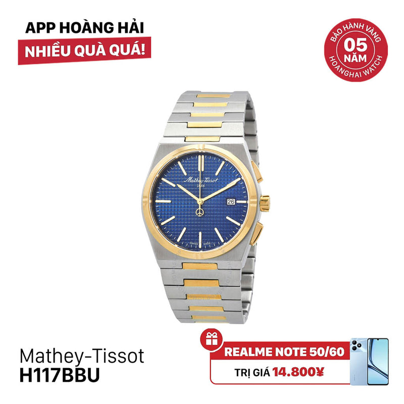 Đồng hồ pin Mathey-Tissot H117BBU - Hàng trưng bày