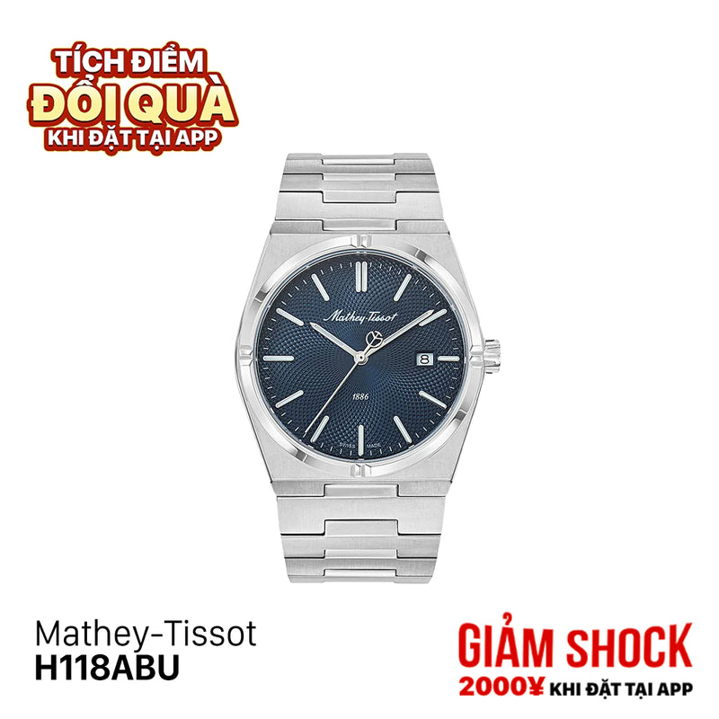 Đồng hồ pin Mathey-Tissot H118ABU