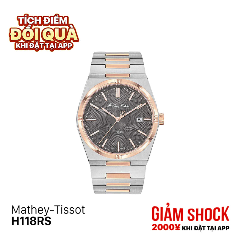 Đồng hồ pin Mathey-Tissot H118RS