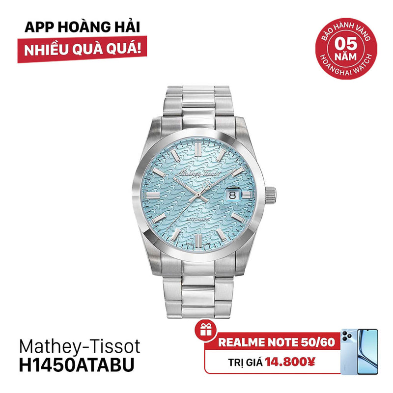 Đồng hồ cơ Mathey-Tissot H1450ATABU - Hàng trưng bày