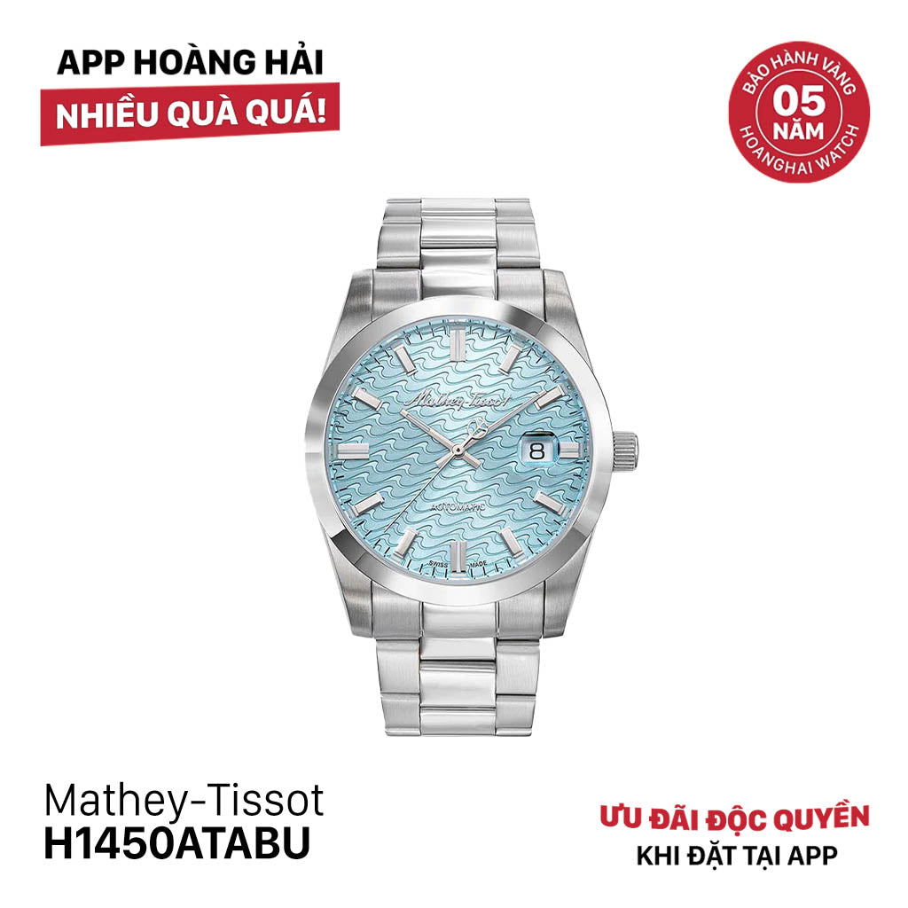 Đồng hồ cơ Mathey-Tissot H1450ATABU - Hàng trưng bày