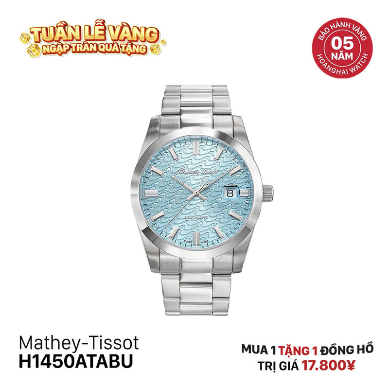 Đồng hồ cơ Mathey-Tissot H1450ATABU - Hàng trưng bày
