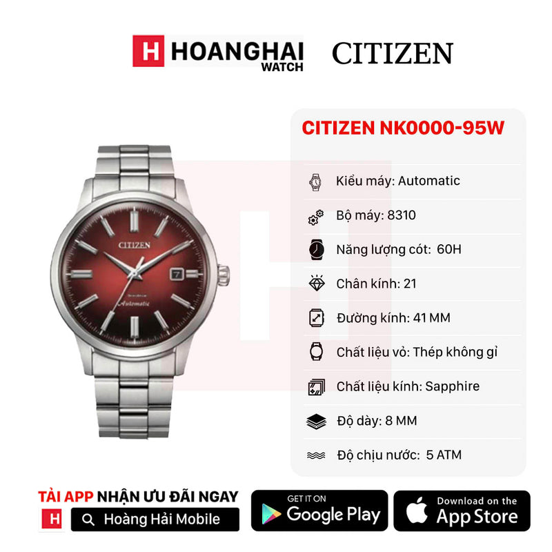 Đồng hồ cơ Citizen Mechanical NK0000-95W