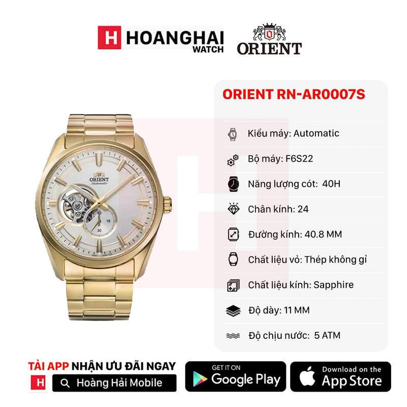 Đồng hồ cơ Orient Small Seconds RN-AR0007S