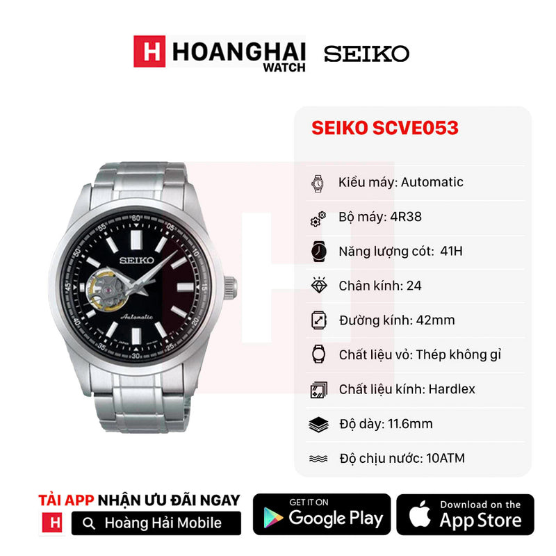 Đồng hồ cơ Seiko Selection Mechanical SCVE053