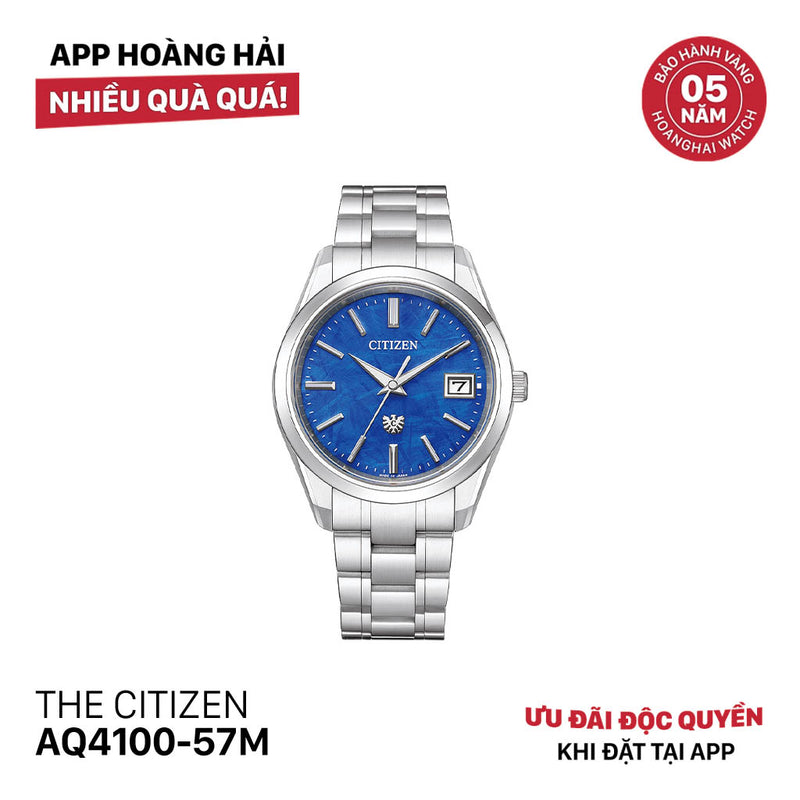 Đồng hồ năng lượng mặt trời The Citizen AQ4100-57M (Nhận order)