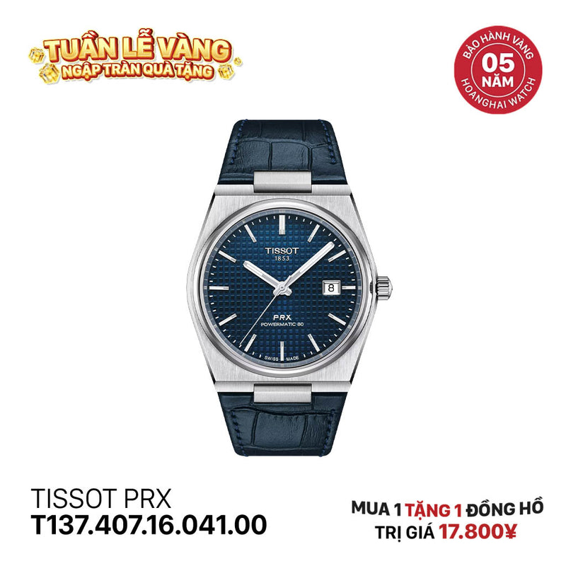 Đồng hồ cơ TISSOT PRX T137.407.16.041.00