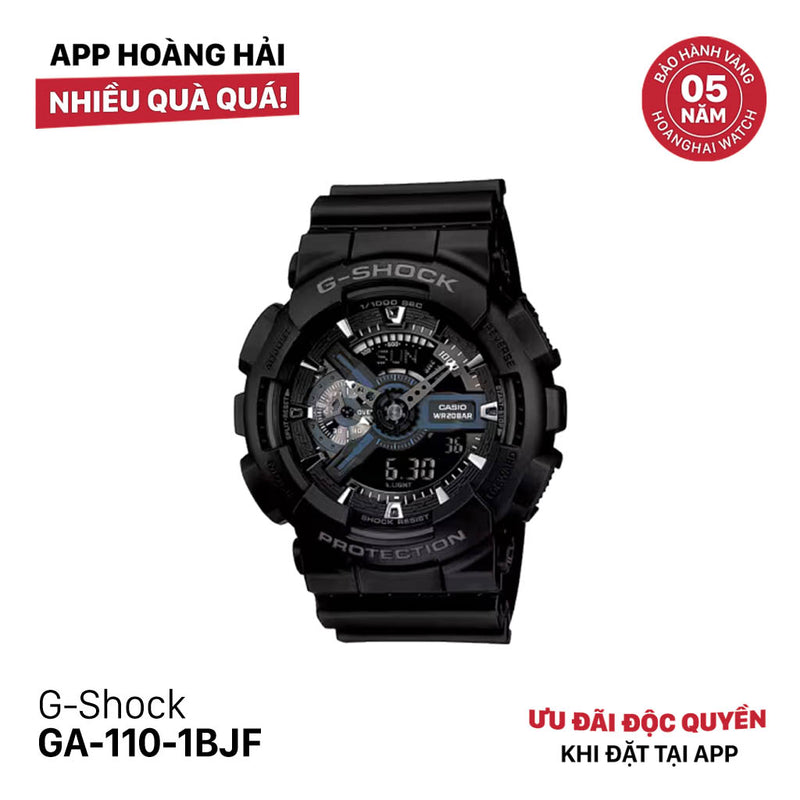 Đồng hồ pin G-Shock 110 Series GA-110-1BJF