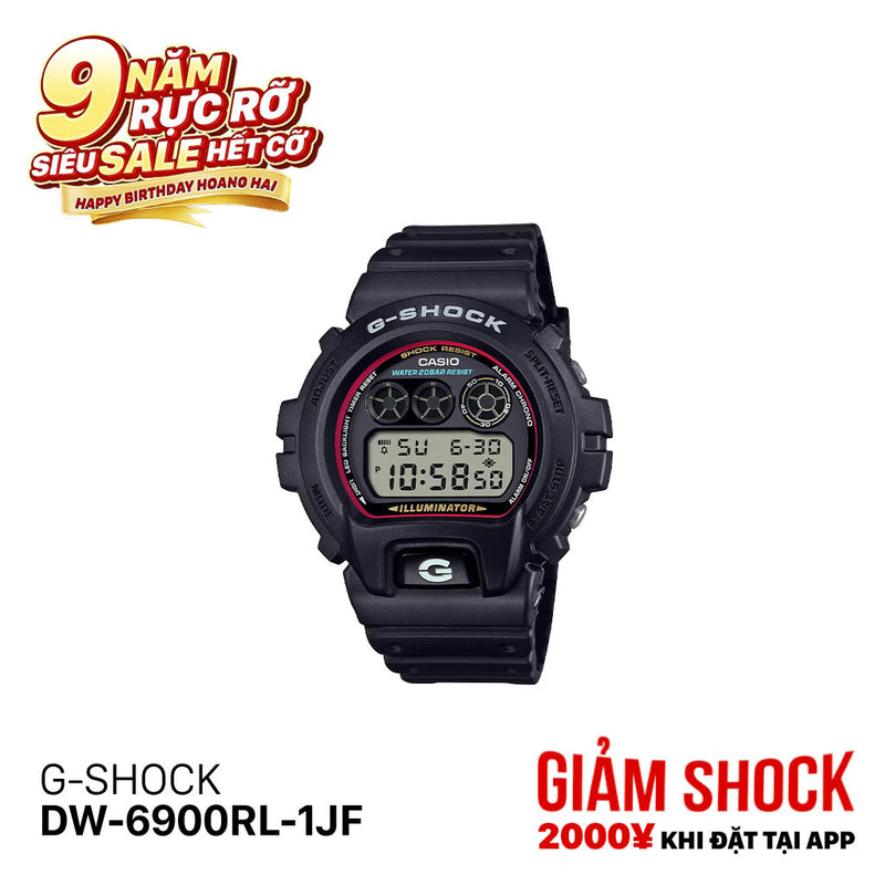 Đồng hồ pin G-SHOCK 6900 Series DW-6900RL-1JF