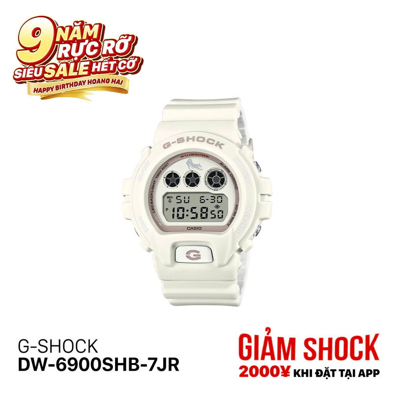 Đồng hồ pin G-SHOCK 6900 Series DW-6900SHB-7JR