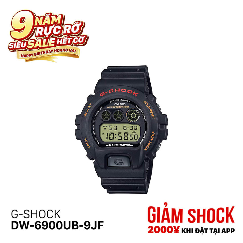 Đồng hồ pin G-SHOCK 6900 Series DW-6900UB-9JF