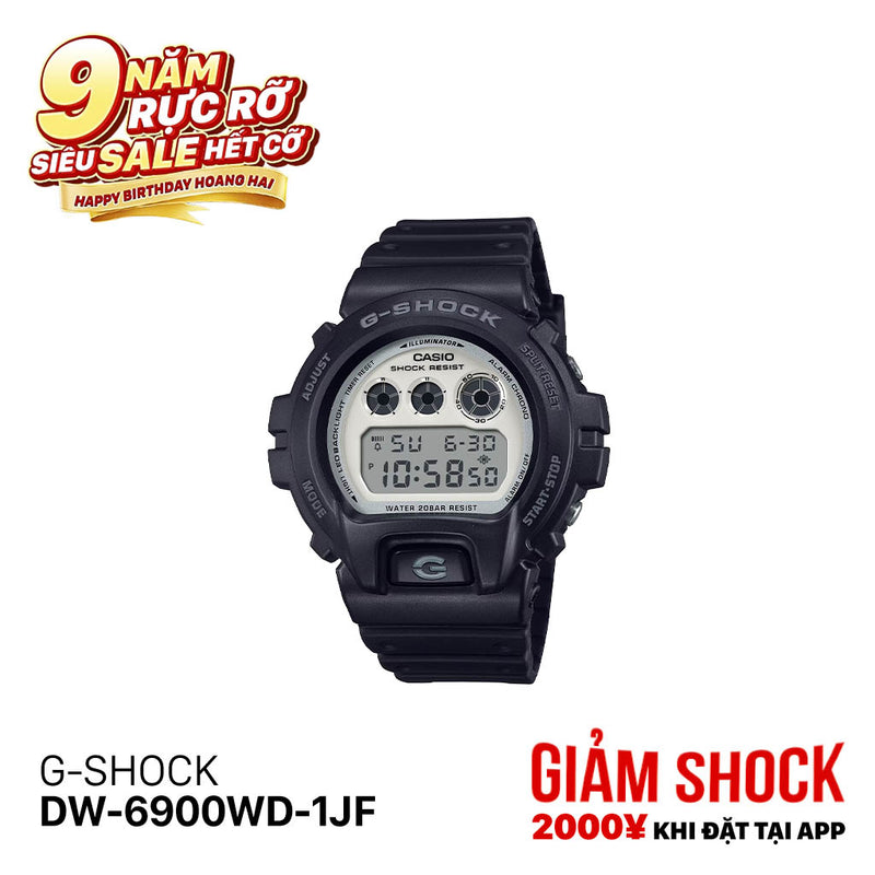 Đồng hồ pin G-SHOCK 6900 Series DW-6900WD-1JF