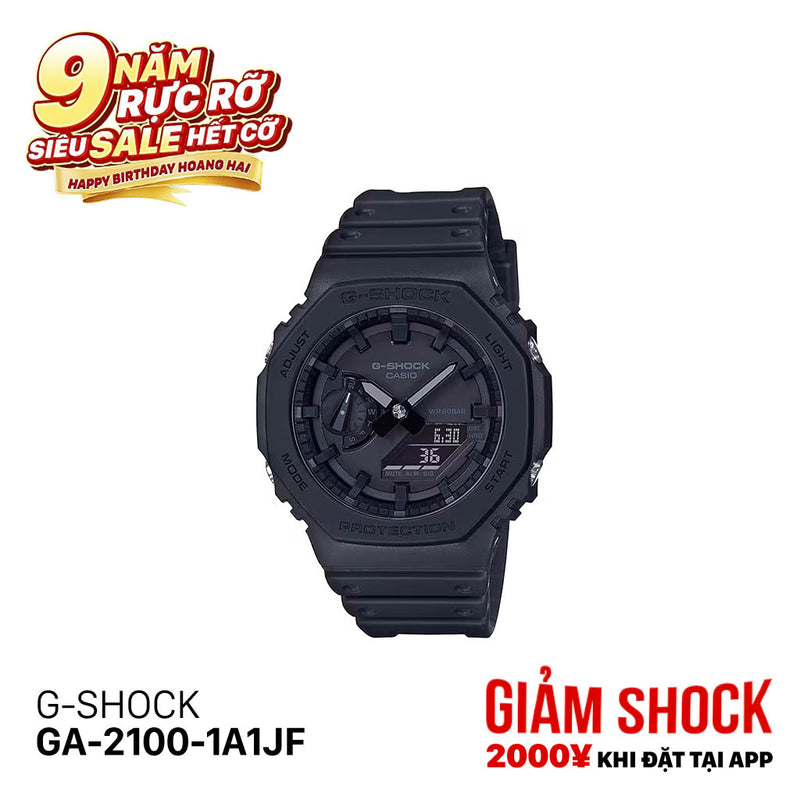 Đồng hồ pin G-SHOCK GA-2100-1A1JF