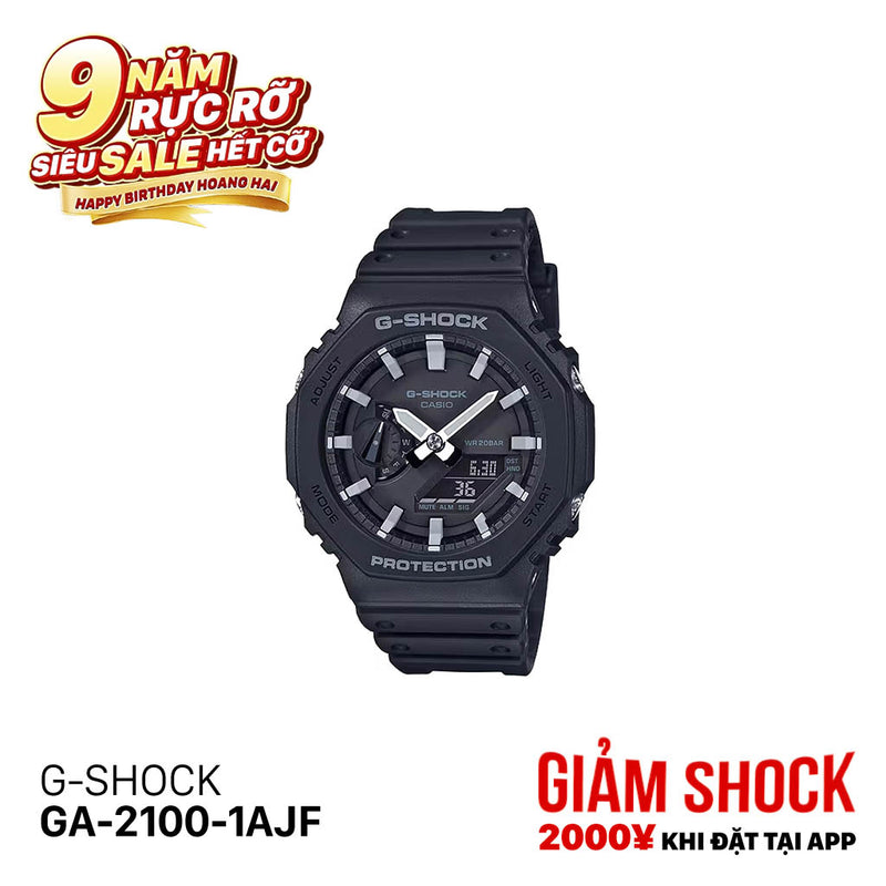 Đồng hồ pin G-SHOCK GA-2100-1AJF