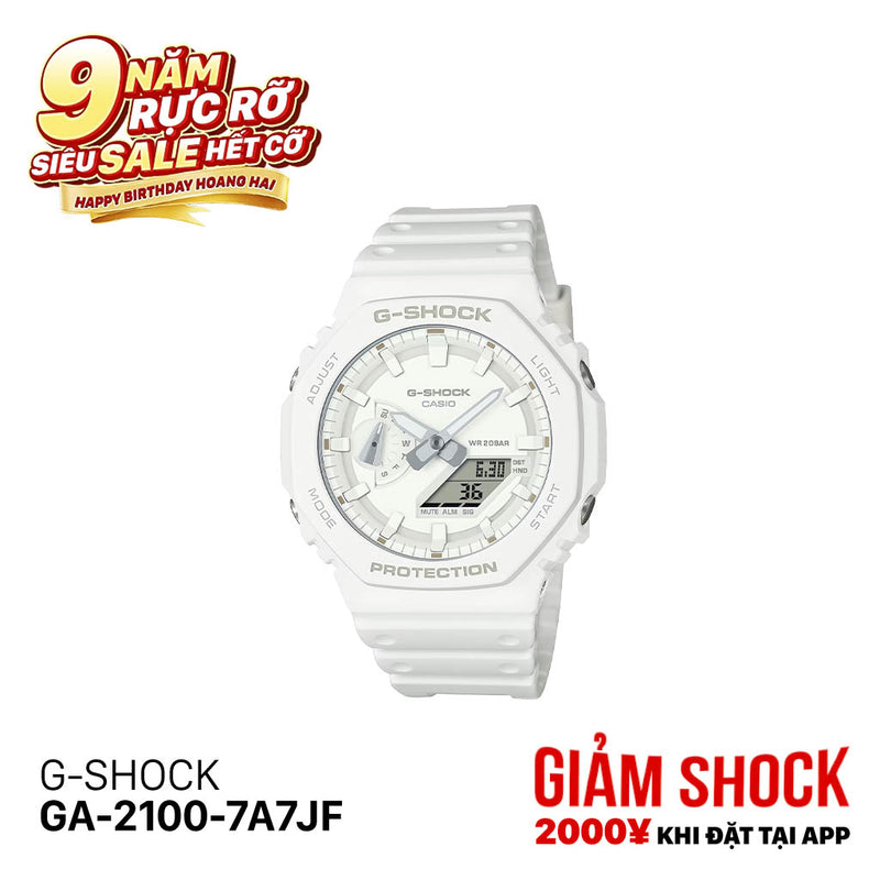 Đồng hồ pin G-SHOCK GA-2100-7A7JF