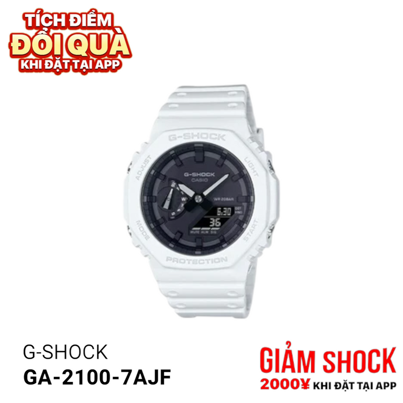 Đồng hồ pin G-SHOCK GA-2100-7AJF