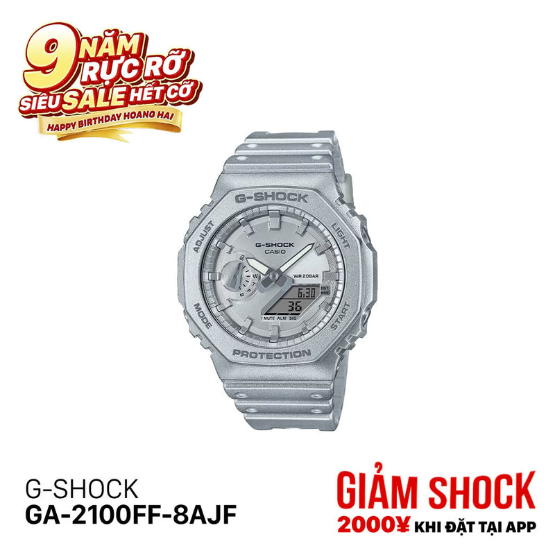 Đồng hồ pin G-SHOCK 2100 Series GA-2100FF-8AJF