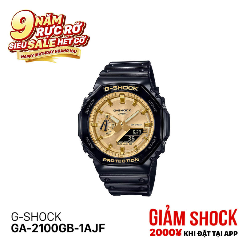 Đồng hồ pin G-SHOCK GA-2100GB-1AJF