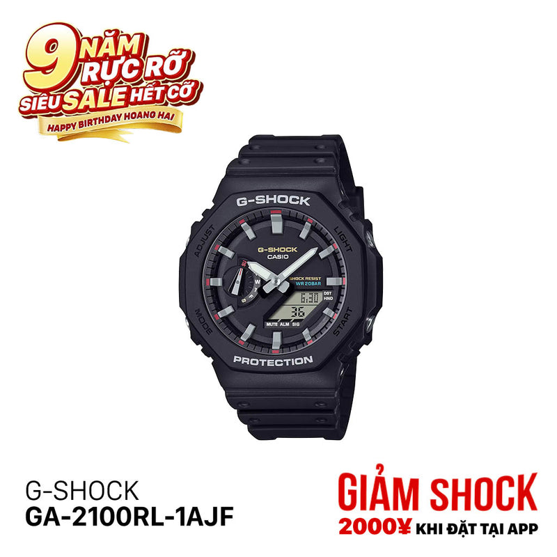 Đồng hồ pin G-SHOCK GA-2100RL-1AJF