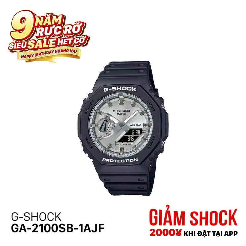 Đồng hồ pin G-SHOCK 2100 Series GA-2100SB-1AJF