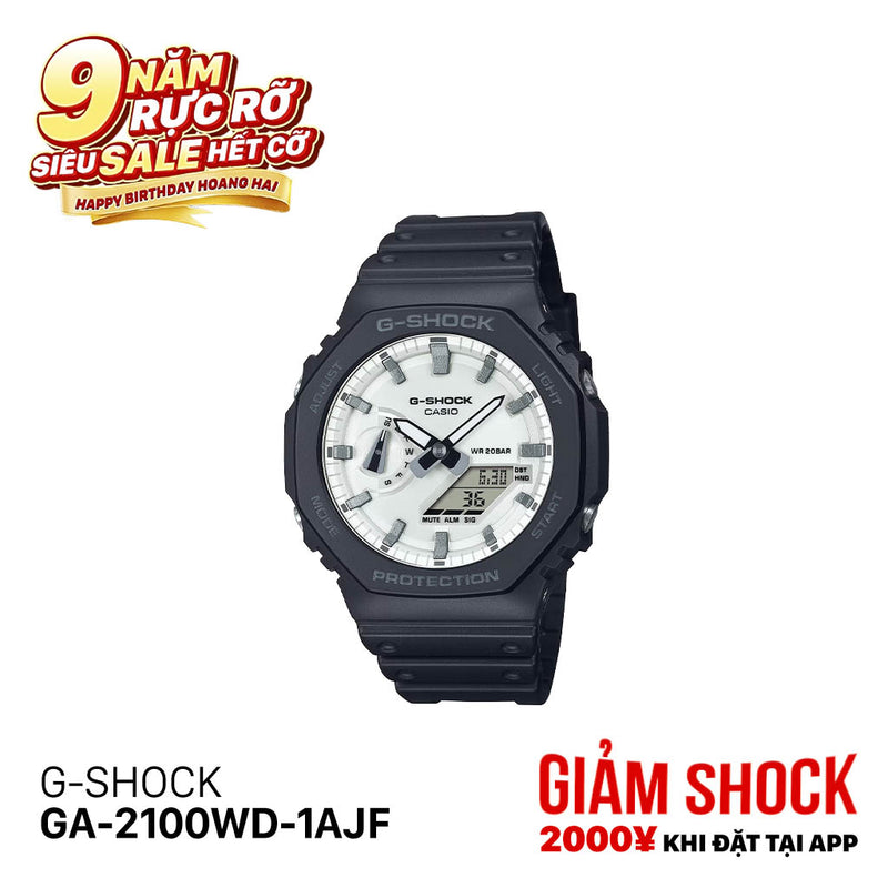 Đồng hồ pin G-SHOCK GA-2100WD-1AJF