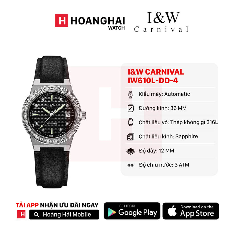 Đồng hồ cơ I&W Carnival IW610L-DD-4